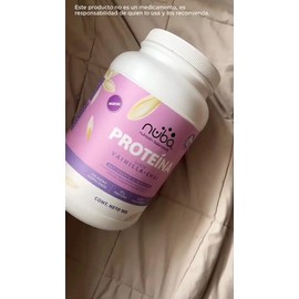 Proteina de Suero de Leche I Nuba I 1KG I 35 Servicios I 18g Por Servicio I Sabor Chai Vainilla I Adicionada con Colágeno y Ácido Hialuronico I Sin Azúcar