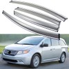 SHIBIDEBAOHUA Sun/Rain Guards Wind Deflector Window Visor Compatible with 2011-2017