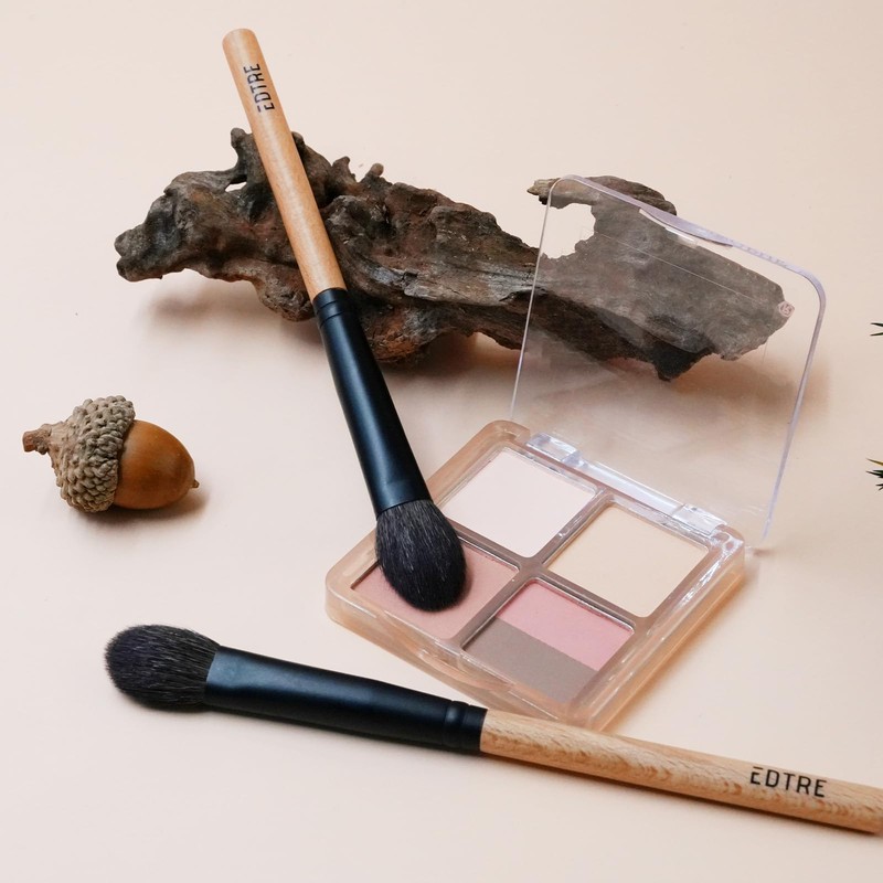 EDTRE Carefully Selected Animal Hair Goat Hair Multi-functional Makeup Brush,