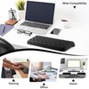2 Pcs L-Shaped Desk Elbow Pad for Desk, Ergonomic Keyboard
