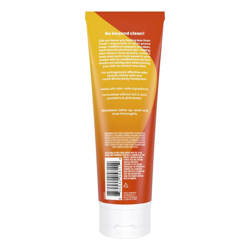Gel De Baño Lume Acidified Antiolor Control De 24 Horas,