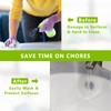 Shelf Liner Non Adhesive Refrigerator Mats Washable, No Odor Plastic