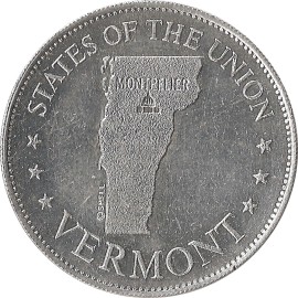 Vintage Vermont Shell's Coin Game Token Memorabilia Trip Automotive 68-69