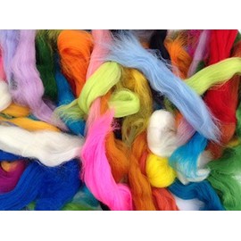 Assorted Wool roving Off-cuts