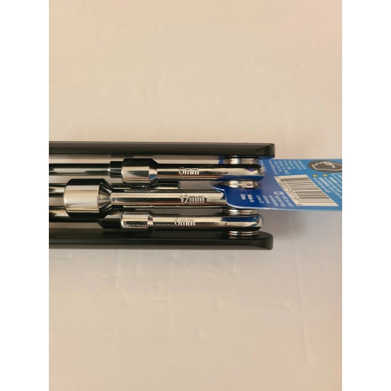 Hart 6 Piece Folding Nut Driver MM 5mm 6mm 8mm