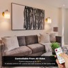 Glitnous Battery Operated Wall Sconce Set of 2, Rechargeable Wall
