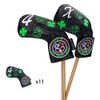 Big Teeth Golf Iron Covers Headcovers Set 11 Pieces (4-9,