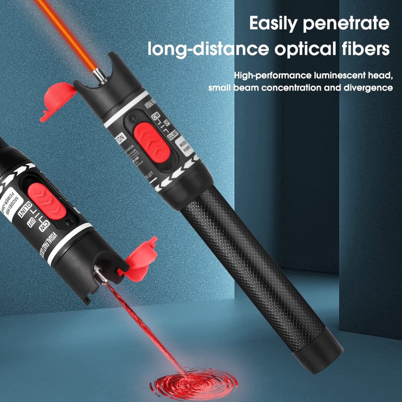 Visual Fault Locator + FC/LC Adapter, Single Mode 9/125um FC