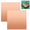 NAROSEBE 2 Pieces Copper Plates, Copper Plate 1 mm Thick,