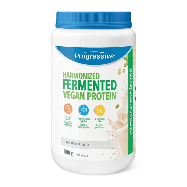 Progressive Harmonized Fermented Vegan Protein Unflavoured 680 Grams