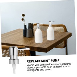 FELTECHELECTR Toiletry Bottles Pump Heads Replacement Pump for Shampoo Bottles Pressure Emulsion