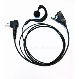 Dynamic Designs For Motorola Radio Spirit XTN CLS RDX FD DTR PRO Ear Piece Headset Microphone