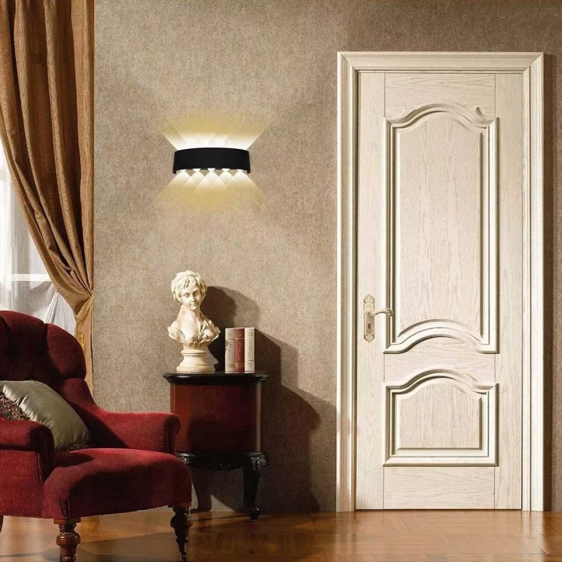 CL Lampara Arbotante De Pared 10w Calida De Interior Y