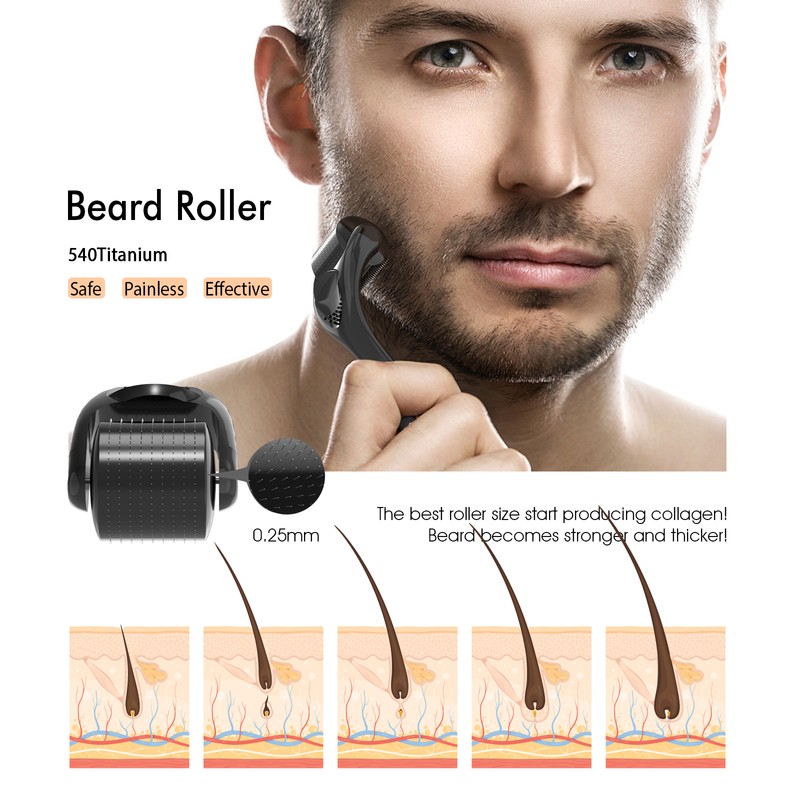 Arlega 5 In 1 Beard Growth Kit, Beard Oil, Beard