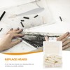 SEWACC 40pcs Sketch Wipe Tool Replacement Artist Drawing Sponge Rubs