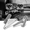 NKCELL POWER JK A-Pillar Windshield Hinge Mounting Dual Light Brackets