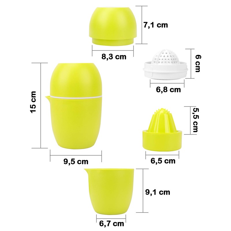 Lechin Lemon Squeezer - Unique Citrus Juicer in Lemon Shape