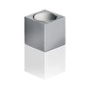 SIGEL BA728 Strong Neodymium Magnets Cube Design Anodised Aluminium Silver