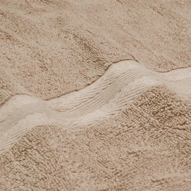 BOUTIQUO Ultra Soft 6-Piece Hand Towel Set 16x28-100% Ringspun Cotton - Durable & Highly Absorbent Hand Towels - Ideal for use in Bathroom, Kitchen, Gym, Spa & General Cleaning - Tan