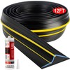 Jin&Bao Universal Garage Door Threshold Seal Strip 12FT Kit, Bottom