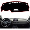 Compatible con Mazda CX-3 CX3 2016-2019, cubierta para salpicadero de