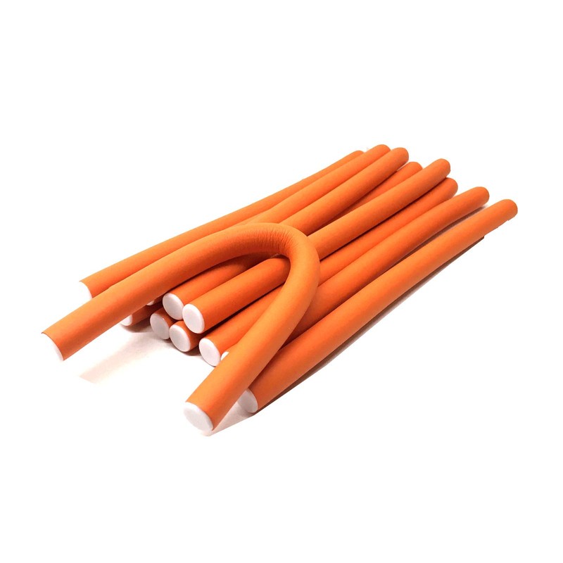 1/2” Diameter 9.5" Length Twist-flex Hair Roller Curling Rods –