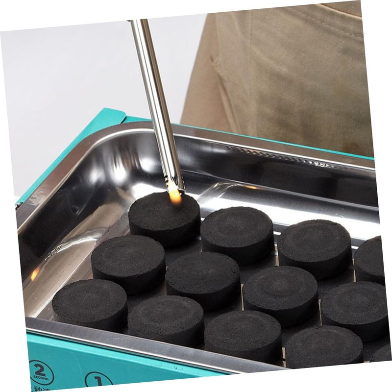Levemolo 70pcs Portable Firewood Tablets BBQ Charcoal for Camping Outdoor