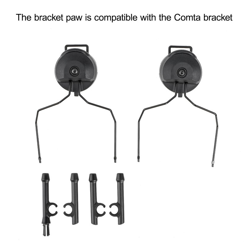 QIRUIMY Tactical Headset Accessories, Headset Mount Replacement Guide Arms for