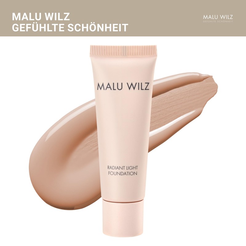 Malu Wilz Radiant Foundation Liquid No. 20 Soft Medium 25