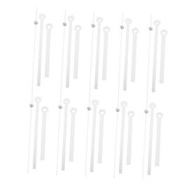 Operitacx 10Sets Plastic Clock Hands Elegant DIY Clock Pointers for Household Clock Replacements Lightweight Corrosion Resistant for Creative Clock Making