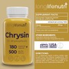 LongLifeNutri Crisina 500 mg – 180 cápsulas vegetarianas, de pasiflora,