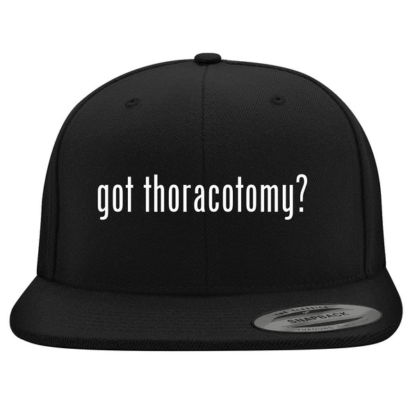 got Thoracotomy? - Embroidered Structured Flat Bill Hat | Trendy
