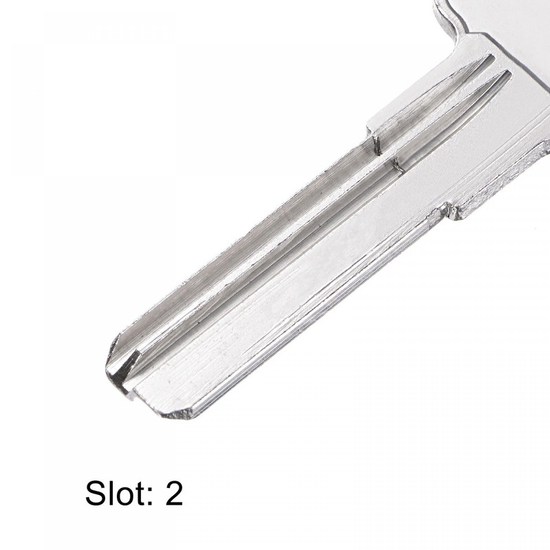 sourcing map Pack of 10 Key Blanks 29 mm Length