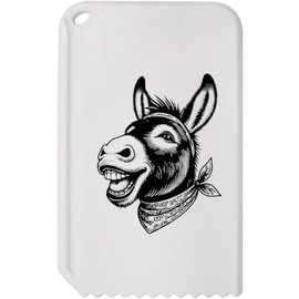 Azeeda 'Laughing Donkey' Plastic Ice Scraper (IC00035405)