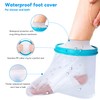 Foot Shower Protector, Waterproof Foot Cover for Shower, Cast Cover