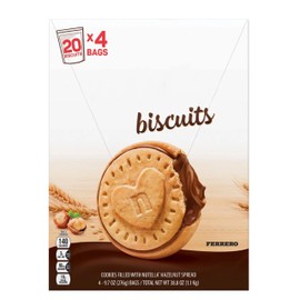 Nutellas Biscuits, 9.7 Ounces, 4 Pack