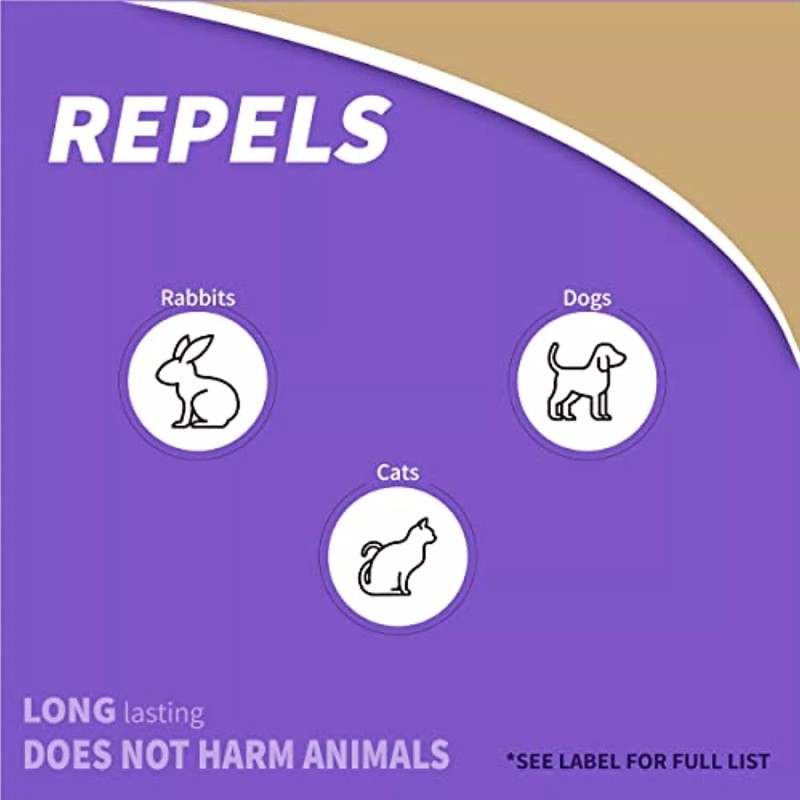 Bonide Go Away! Rabbit, Dog, & Cat Repellent Granules, 3