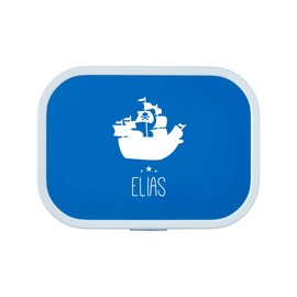 4you Design Set ✶Lunchbox & Drinking Bottle with Silhouette + Name✶, Various Motifs & Colours are available ✶Mepal Campus + Bento Box & Fork ✶School ✶Child - Customisable