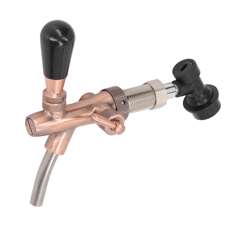 G5/8 Beer Faucet Brass Stainless Steel Beer Tap Adjustable Beer
