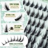 Manga Cluster Eyelash Extensions Spiky Lash Clusters Anime Individual Lashes