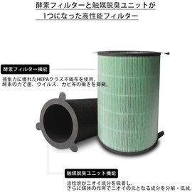 Attrape 360° Enzyme Filter ejt-s200 Air Purifier Replacement Filter for AirEngine and JetClean Compatible Model # EJT-S200 EJT-1100SD (ejt-s200)