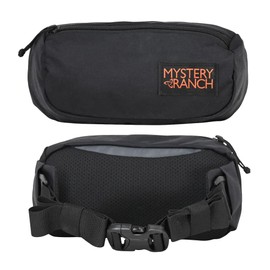 MYSTERY RANCH 112623 Mystery Lunch Shoulder Bag, Men's, Women's, 0.8 gal (2.5 L), Forager, Hip Bag, Body Bag, Outdoor, (001) black, One size