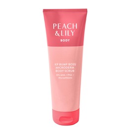 Peach & Lily Peach & Lily KP Bump Boss Microderm Body Scrub | 10% AHA (7% Glycolic Acid + 3% Lactic Acid) | Smooth, Silky-Soft And Radiant Skin | Clean, Non-Toxic, Cruelty-Free | 8.11 Oz
