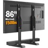 Rfiver Universal Table Top TV Stand Base Height Adjustable for