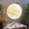 Moon Globe, Touch Light, Globe Diam. 20 cm/7.9 inches, Warm