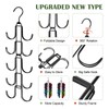 Hat Organizer for Closet, Collapsible Metal Caps Rack with 10