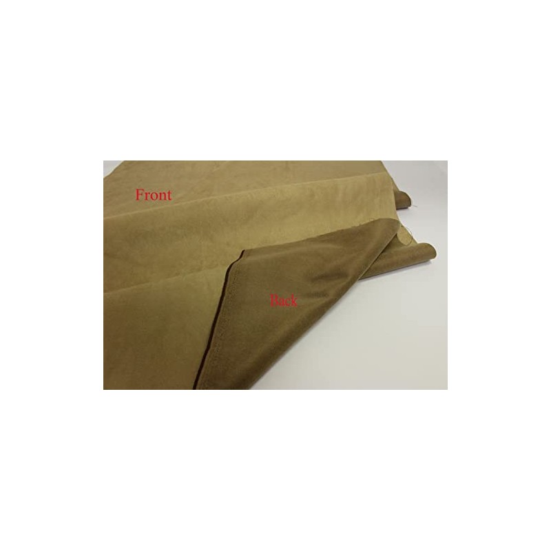 Microsuede Suede Fabric 58" Width (1 Yard, 36"x58") (Cut Separately