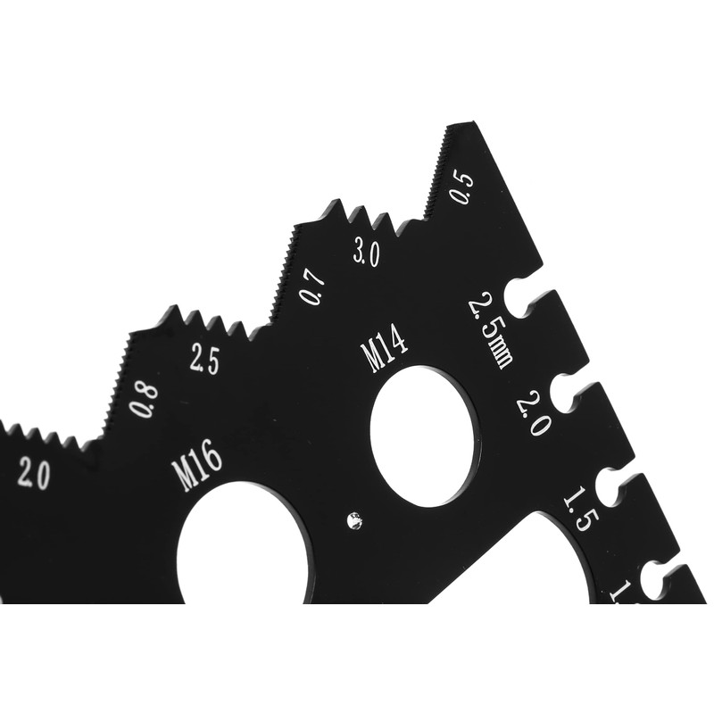 WEN ME210G Metric and Imperial Metal Thread Pitch Multi-Gauge with