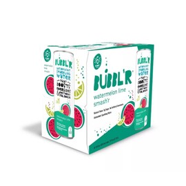 BABBL Watermelon Lime Smash Antioxidant Sparkling Water - 6pk/12 fl oz Cans