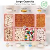 FYY FYY 2 Pcs Daily Pill Organizer, 7 Compartments Portable